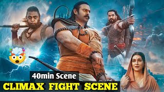 Adipurush Climax Fight Scene : Adipurush Movie Kumbhakarna Charector | Adipurush Highlights Scenes