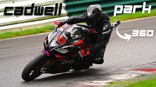 Cadwell Park Trackday Trilogy done Part 3/3, 360 footage, drone, onboard, The Aprilia Factory Group