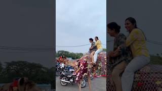 Nanand Bhabhi Camel ride 😂#shortsviral #viral