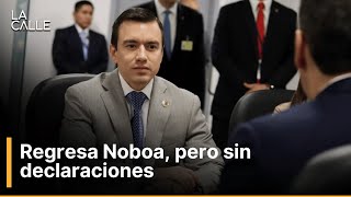 En tiempos de crisis, el presidente Noboa está en silencio | La Ventana