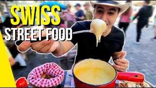 SWISS STREET FOOD Tour in Zurich-CHEESE FONDUE and Brezel in Zurich , Switzerland