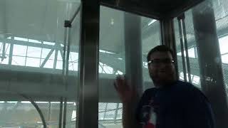 Schindler Hydraulic Scenic Elevator (Unknown Mod) At Stonebriar Centre (With elevatortimes)