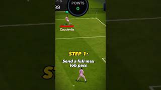 Back heel 🦵 tutorial 🔥 #fcmobile #tutorial