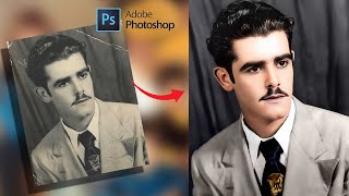 Old photo restoration in photoshop How to Repair and Colorize Old Photos |Adobe Photoshop