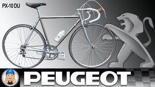 Vintage Peugeot PX-10 DU Реставрация дорожного велосипеда