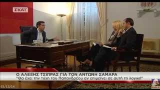 Η συνέντευξη Α. Τσίπρα στο ΣΚΑΪ (4ο) - 01/12/14