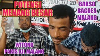 BAKSO BAGOES MALANG TERANCAM KALAH PESERTA INI MAKAN NYA SUPER CEPAT