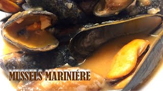 Как приготовить Мидии Мариньер, Mejillones a la Marinera, рецепты из морепродуктов, быстрые рецепты