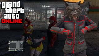 GTA Moments But I'm a Chicken | GTA Online Funny Moments