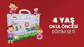 Çocuk Akademi 4 Yaş Okul Öncesi Eğitim Seti