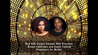 RED SILK CARPET INTERNATIONAL WINNER BEST MEDIA  KENYA CALLENDER