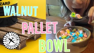 Pallet Wood Cereal Bowl