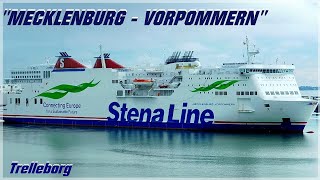 "MECKLENBURG-VORPOMMERN" departure the port of Trelleborg | Maritime Music Video | Ferries Channel