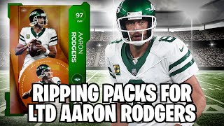 Ripping Packs for LTD Aaron Rodgers in Madden 24 Ultimate Team