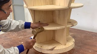 AAmazing Woodworking Design Ideas - Luxury Tea Table With Multistage Decorative Design