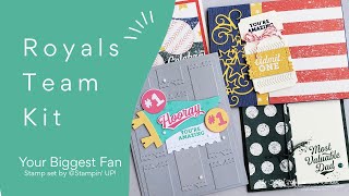 Kit of the Month-  ©Stampin' UP! Your Biggest Fan Cards