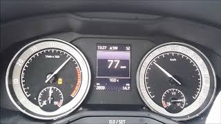 Skoda Superb III 2.0 TSI 280hp 4x4 DSG6 - разгон 0-100 acceleration