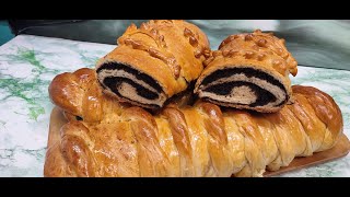 Рулеты с маковой начинкой на Пасху / Poppy seed rolls for Easter