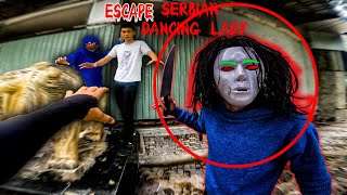 POV PARKOUR ESCAPE SERBIAN DANCING LADY PART 2  ( rescue my friend escape huggy wuggy )