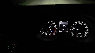 Skoda Octavia A7 2015 2.0 TDI 0-100 launch control start