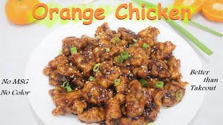 Orange Chicken Recipe | Better than Takeout Chinese Orange Chicken at Home | Ana Mishra Creations