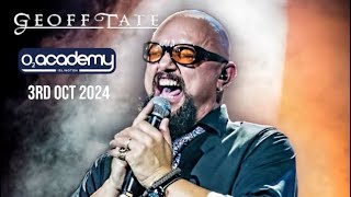 Geoff Tate - “Operation Mindcrime/Breaking The Silence” - O2 Academy Islington, 3rd October 2024