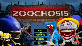 Zoochosis Game Play | The Zookeeper Destroy Monster The Sonic tapes - Sonic tapes family Cat tian