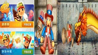 Kick The Buddy New Animal DragonSwitch Room Decor VS Subway Surfers Racing TLKK Android Gameplay HD