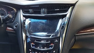 How to Remove Radio / Navigation / Touch Screen from Cadillac CTS 2014 Repair.