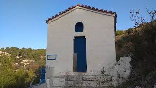 Aegina island.Viewpoint from the Hill of Paliachora