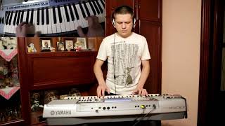 Клінов Андрій - Два кольори (cover). Синтезатор Yamaha PSR-1500. Жива музика