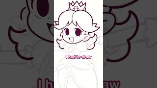 DRAWING Princess Daisy in my Style