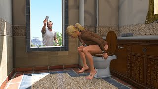 What Happens If Trevor Sees Tracey In Toilet In GTA 5?