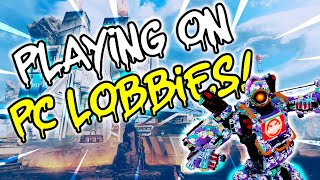 PS5 player Destroying PC Lobbies for the First Time! - Apex Legends PS5