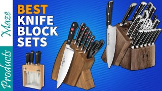 5 Best Knife Block Sets Reviewed in 2023 [Top Rated]