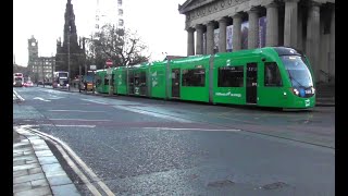 Edinburgh Trams - Princes Street  -  6th December 2023