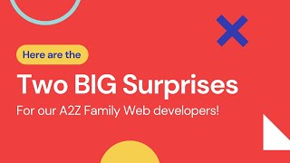 Two big Suprises for our Subscribers! | Web Development | A2Z Technologies EDU |