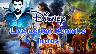 Every Disney Live Action Remake Intro