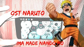 (Ost naruto) - ima made nando mo  (real drum cover)