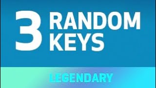 Buying the 3 random Legendary Steam Keys from G2A