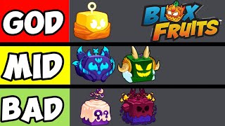 Ranking EVERY Fruit In Blox Fruits...