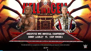 WWE 2K24 FULL MATCH — Bobby Lashley Vs Cody Rhodes — World  Title Match