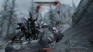 Skyrim! Beating The Mean Thalmor Dudes! (9)