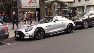 Carspotting in Dusseldorf 17.04.2021 ( AMG GT Black Series, F8 Tributo, loud Brabus and MORE)