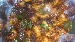 Schezwan Chilli Prawn recipe in tamil 🦞🦞🦞|| #video #viral #indian #vanagaram