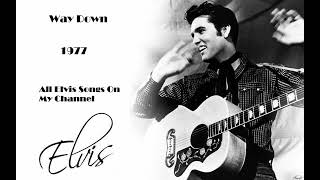 Elvis Presley - Way Down 1977 HD