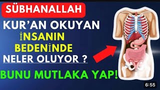 BÜYÜK MUCİZE! Kuran Okunan Evde Ve Bedende Neler Olur? Kuran Okuduğumuzda Ne Olur?