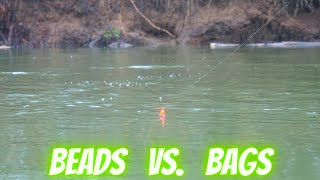 Winter Steelhead BOBBER DOWN CHALLENGE! - Beads vs. Bags (Surprising Results)