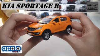 Unboxing 2014 Kia Sportage R - Apolo (MSZ Diecast) - 1/36 Diecast Miniature