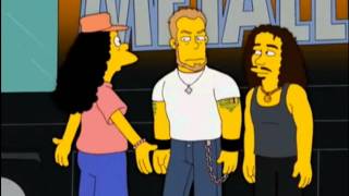 Металлика в симпсонах/Metallica in simpsons